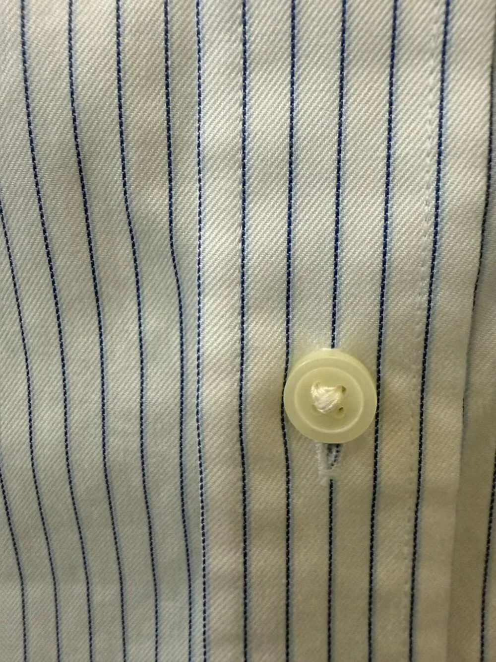 Banana Republic Mens M 15-15.5 Slim Fit Long Sleeve Button Down